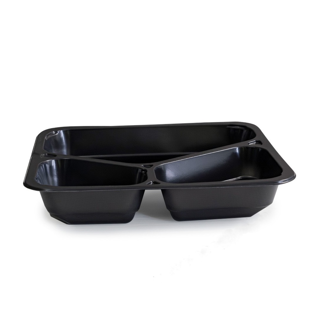 CASEROLE TERMOSUDABILE ECO3C - TAVITA / 227X178X40 / PP NEGRU