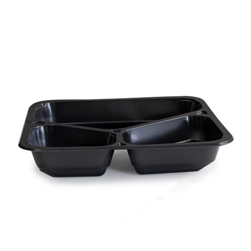 [00001025] CASEROLE TERMOSUDABILE ECO3C - TAVITA / 227X178X40 / PP NEGRU