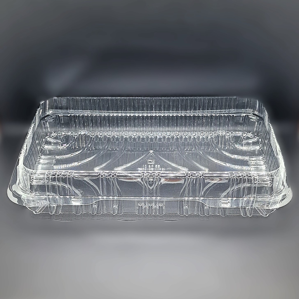 CASEROLA TRANSPARENTA CU CAPAC / 265X165X55 MM / 12BP55