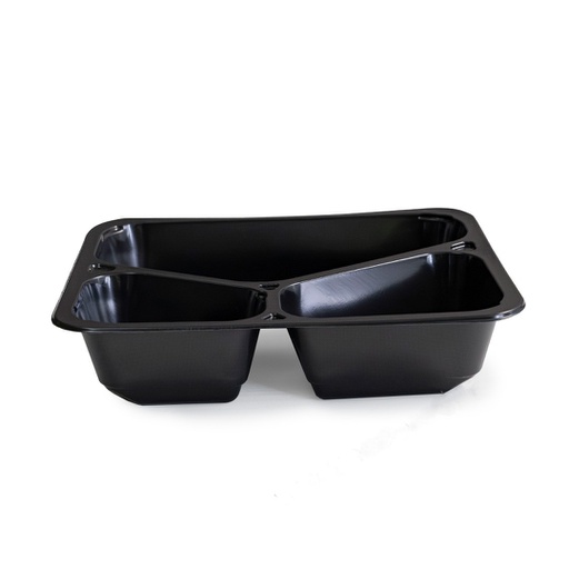 [00001065] CASEROLE TERMOSUDABILE ECO3C - TAVITA / 227X178X50 / PP NEGRU