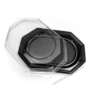 AMBALAJE ALIMENTARE / Ambalaje pentru COFETARII / * ambalaje PLASTIC / - platouri plastic festive